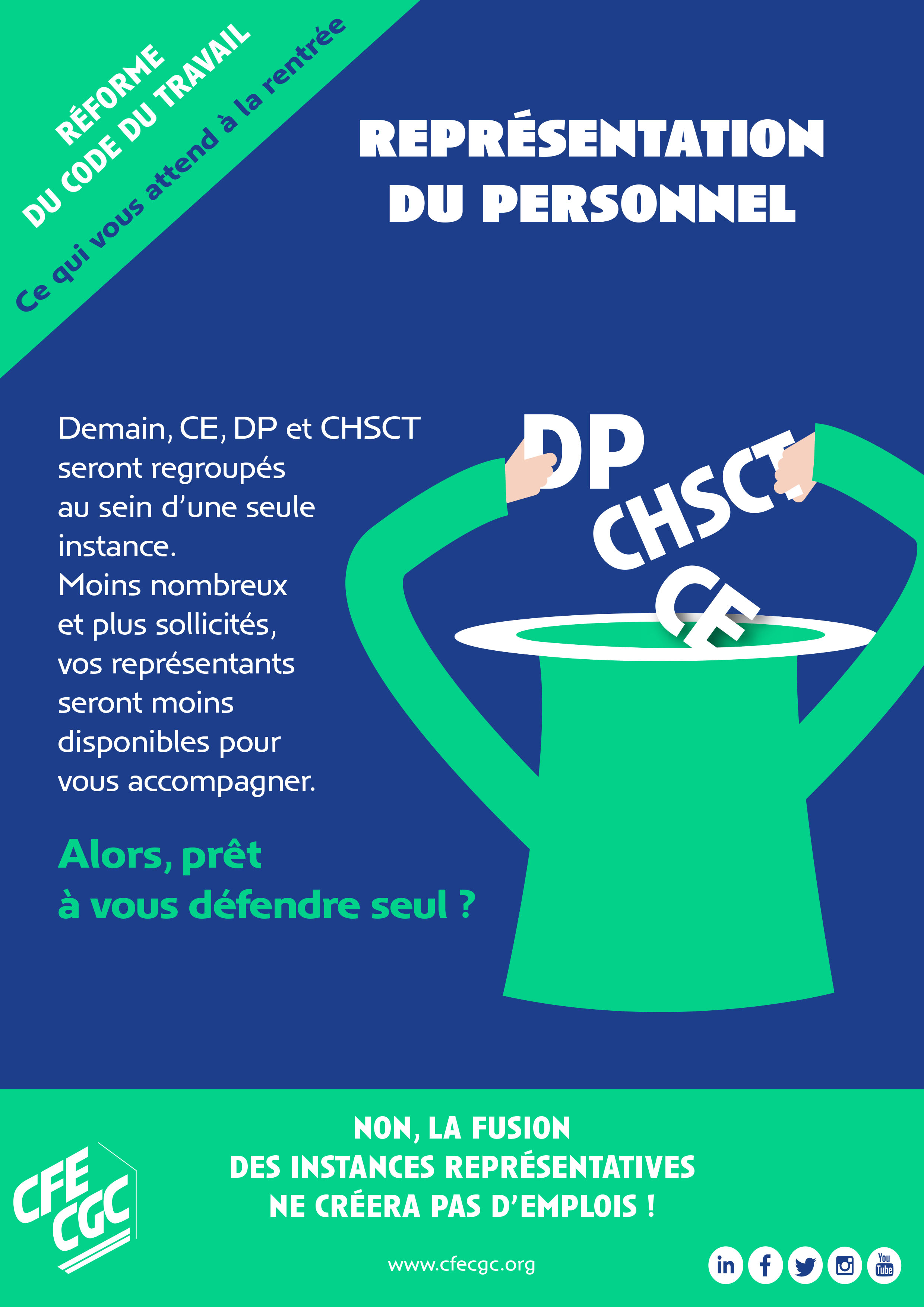 REPRESENTATION DU PERSONNEL REPRESENTATION DU PERSONNEL